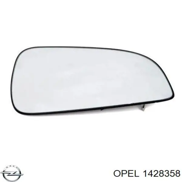 Зеркальный элемент левый OPEL 1428358