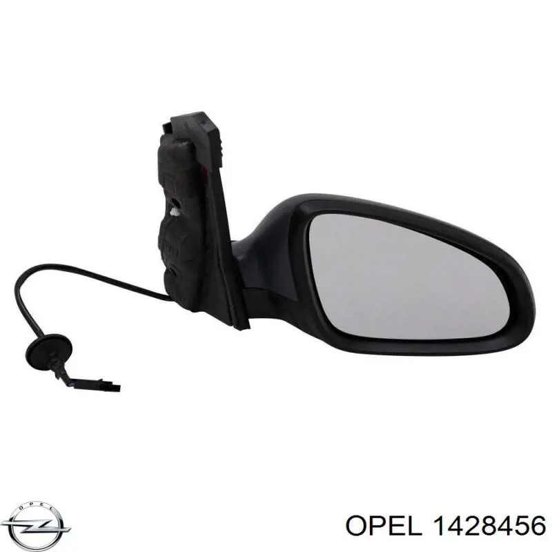 Дзеркало праве 1428456 Opel