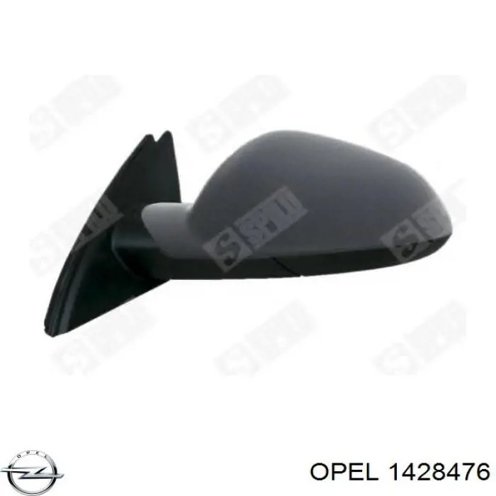 Праве бічне дзеркало Opel 1428476 ціна, від 68.34 USD