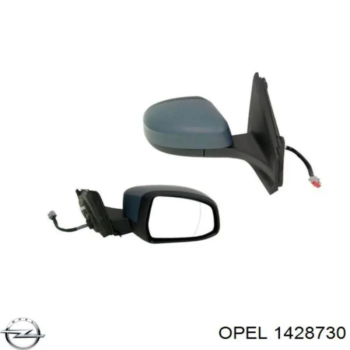 Купити 1428730 Opel Дзеркало праве
