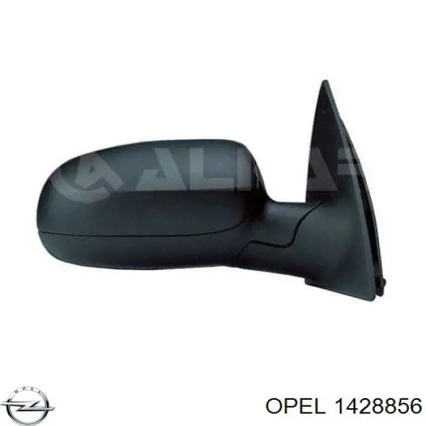 Накладка лівого бокового дзеркала Opel 1428856 ціна, від 6.82 USD