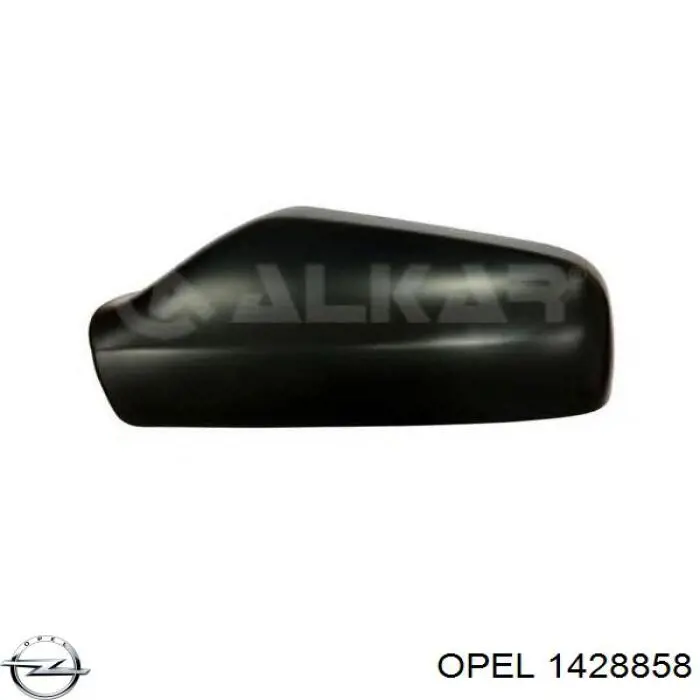Накладка лівого бокового дзеркала Opel 1428858 ціна, від 9.68 USD