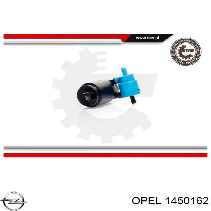 Насос-двигун омивача скла, перед/зад Opel 1450162