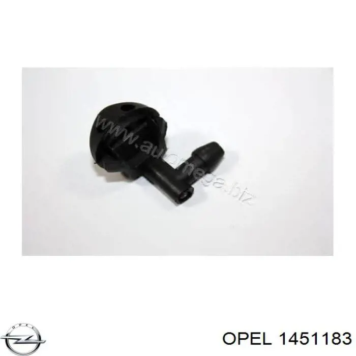1451183 Opel форсунка омивача лобового скла