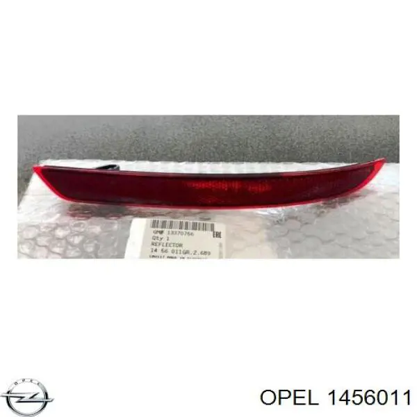 Лівий катафот заднього бампера Opel 1456011 ціна, від 15.89 USD
