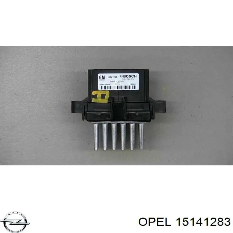 Резистор пічки 15141283 Opel