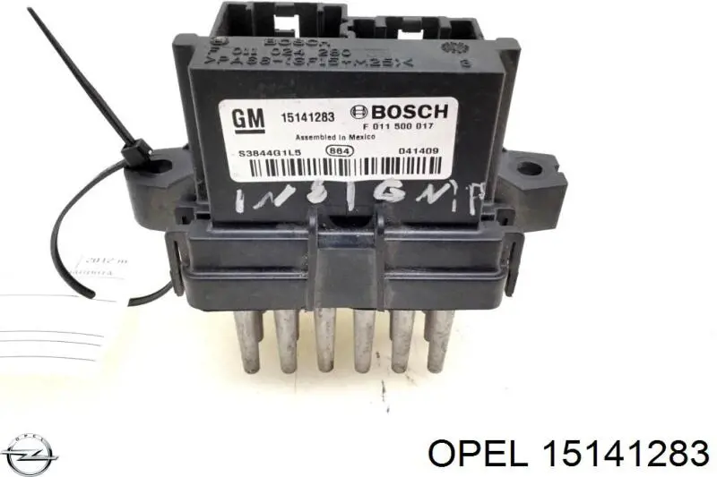 15141283 Opel Регулятор оборотів пічки