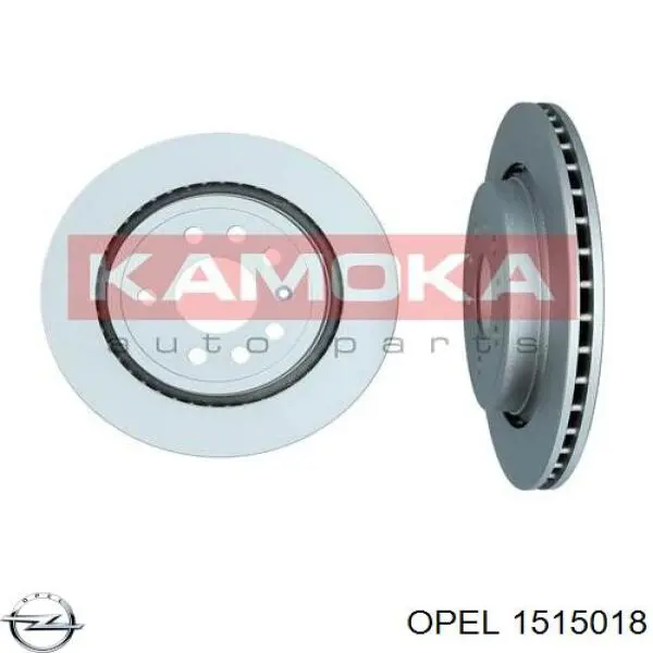 1515018 Opel Дискові гальма