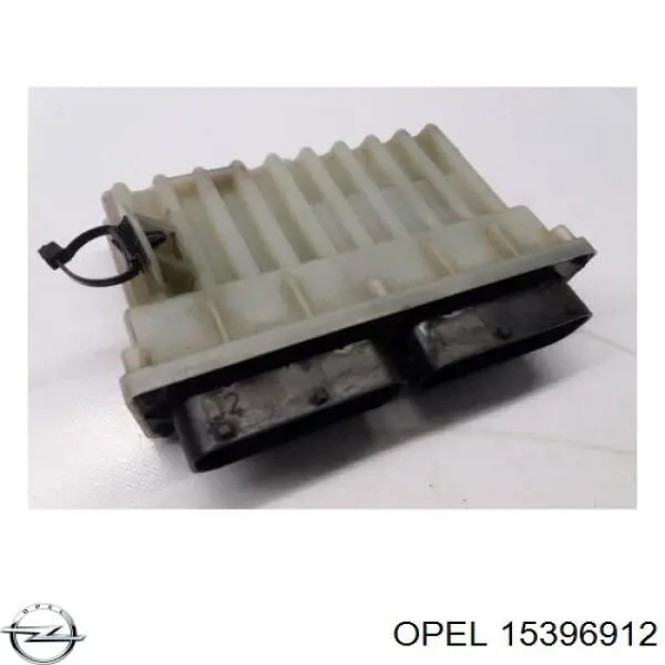 15396912 Opel Регулятор оборотів вентилятора охолодження, блок управління
