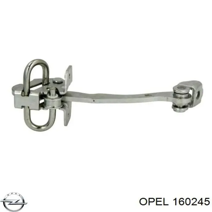 160245 Opel обмежувач відкриття дверей, передній