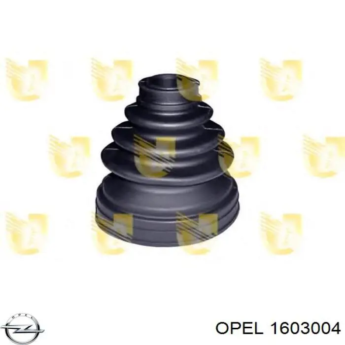 Купити 1603004 Opel Пильник шарніра кутових швидкостей внутрішній передній