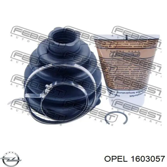 Пильник ШРУСа внутрішній, правий Opel 1603057 ціна, від 23.86 USD