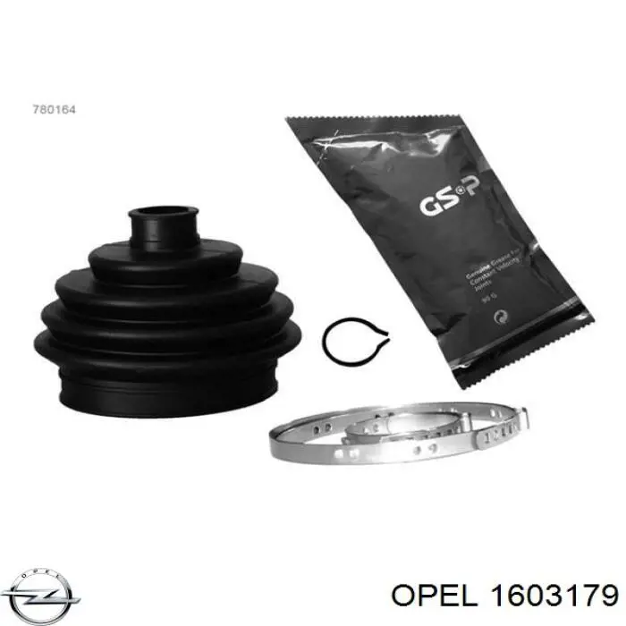 1603179 Opel пильник шруса зовнішній, передній піввісі
