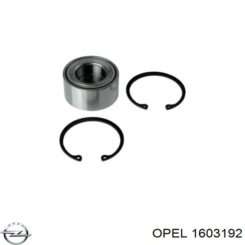 1603192 Opel Підшипник маточини передньої