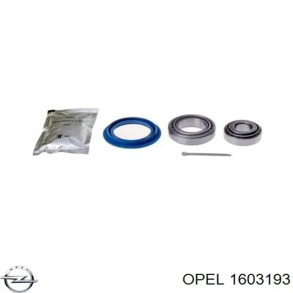 Підшипник маточини передньої/задньої Opel 1603193