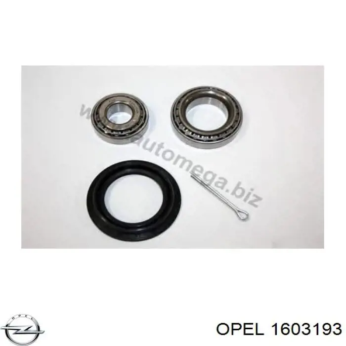 Купити 1603193 Opel Підшипник маточини передньої/задньої
