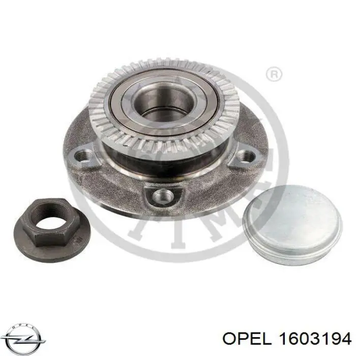 Купити 1603194 Opel Маточини передніх коліс