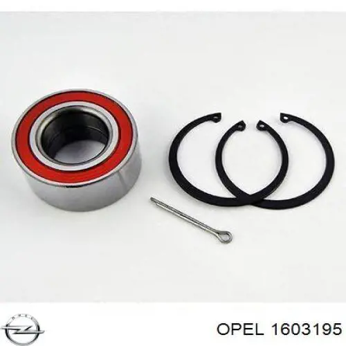 Підшипник ступиці 1603195 Opel