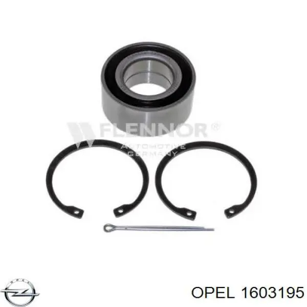 Купити 1603195 Opel Підшипник ступиці передньої
