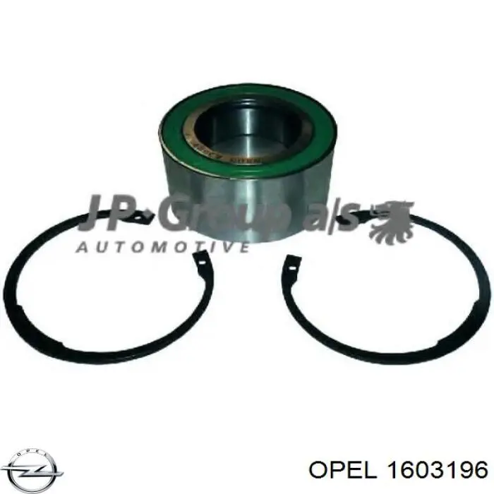 Підшипник ступиці 1603196 Opel