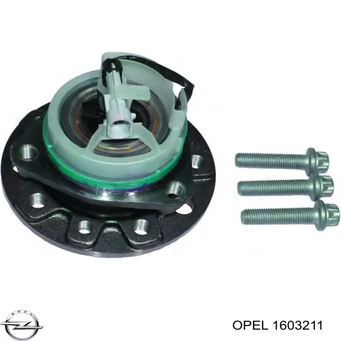 Передня маточина 1603211 Opel