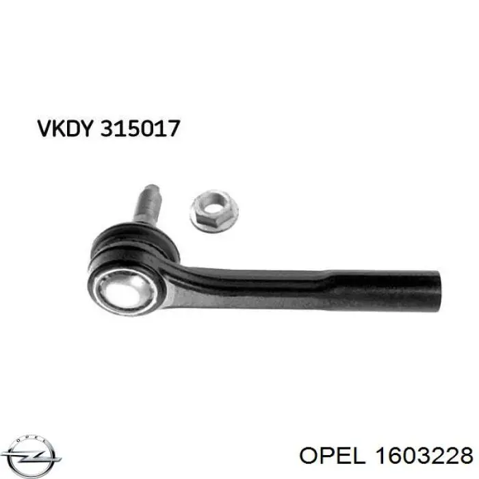 Купити 1603228 Opel Рульовий наконечник