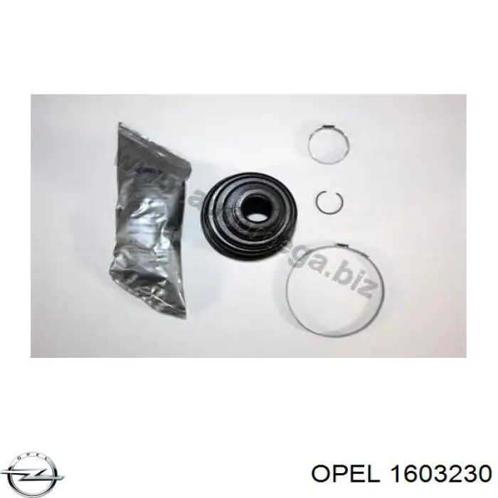 Пильник гранати внутрішній, передній півосі Opel 1603230 ціна, від 9.02 USD