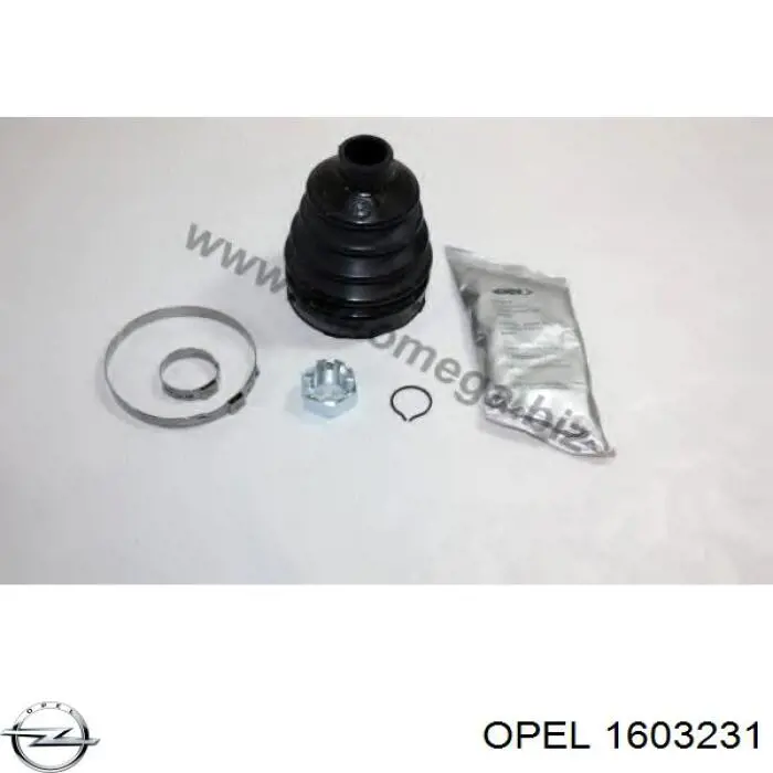 1603231 Opel пильник шруса зовнішній, передній піввісі