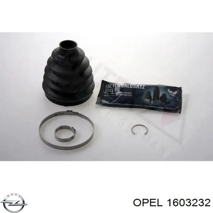 1603232 Opel пильник шруса зовнішній, передній піввісі