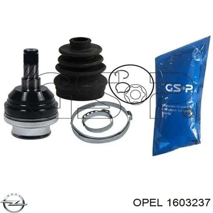 ШРУС внутрішній, передній Opel 1603237