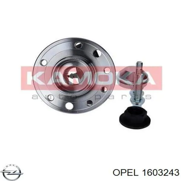 Маточина переднього колеса Opel 1603243