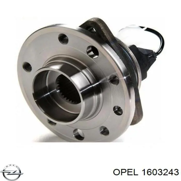 Маточина колеса передня Opel 1603243 ціна, від 81.40 USD