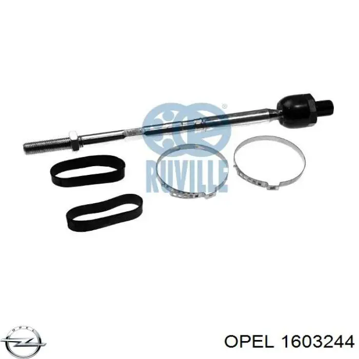 Тяга рульова поперечна Opel 1603244 ціна, від 14.92 USD