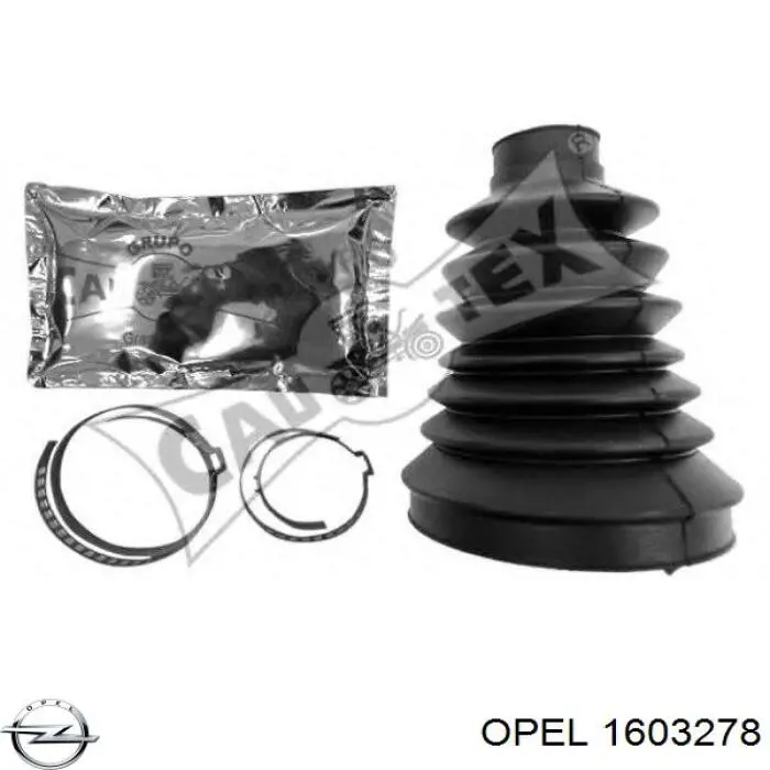 1603278 Opel пильник шруса зовнішній, передній піввісі
