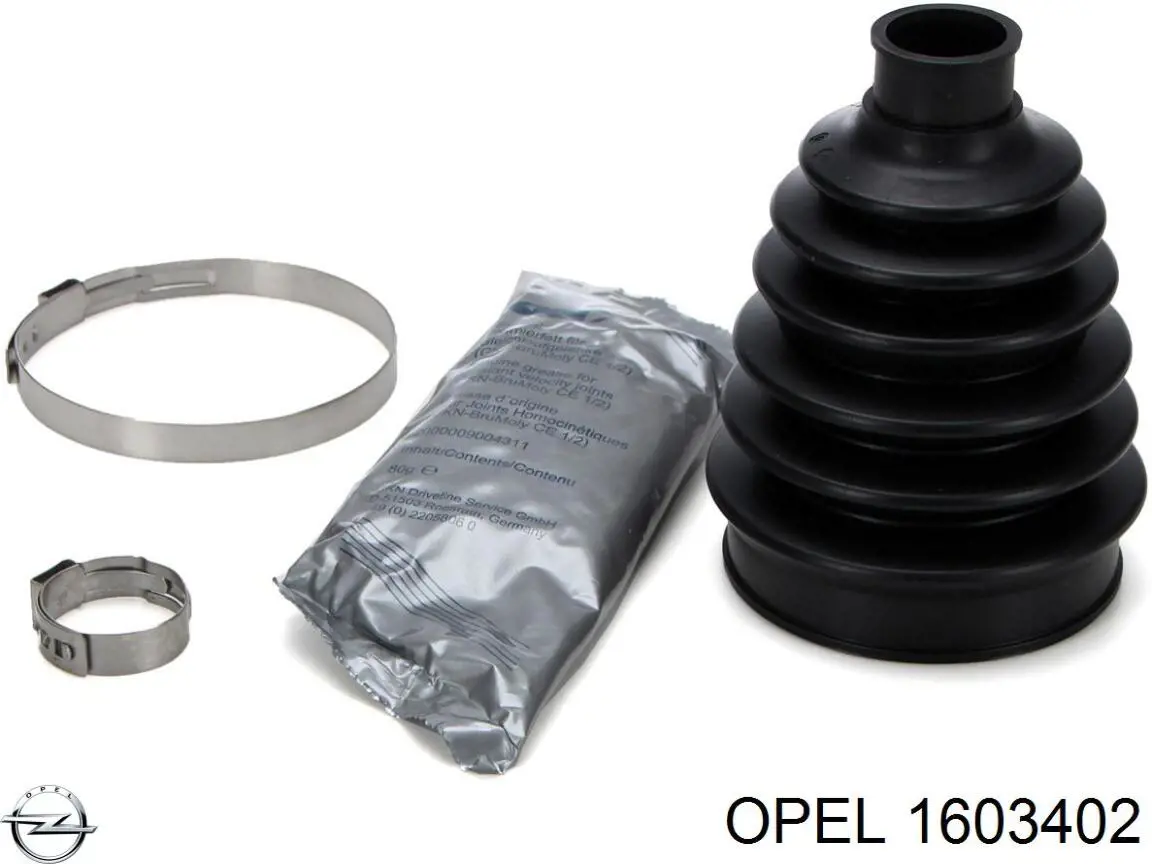 Купити 1603402 Opel Пильник шарніра приводу