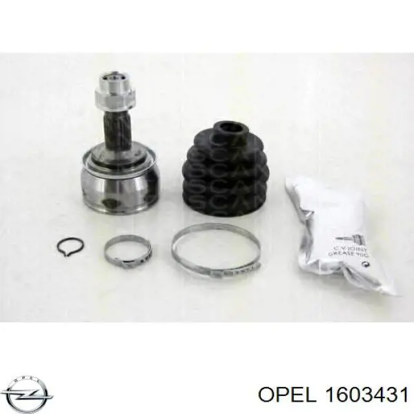 Купити 1603431 Opel Шарнір приводу зовнішній