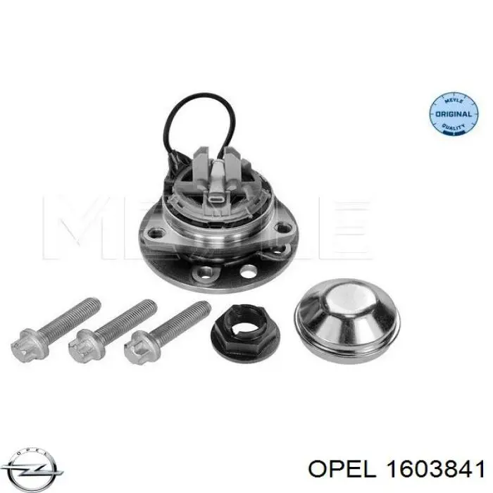 Маточина колеса передня Opel 1603841 ціна, від 76.10 USD