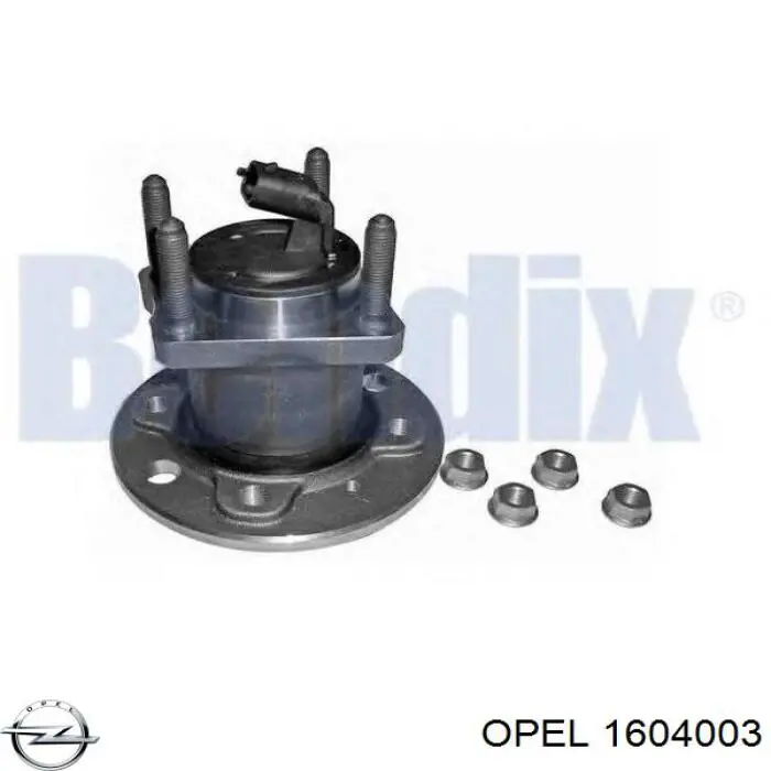 Маточини задніх коліс Opel 1604003 ціна, від 54.64 USD