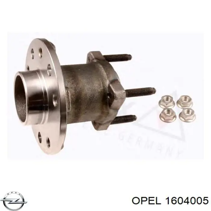 Маточини задніх коліс Opel 1604005 ціна, від 48.19 USD