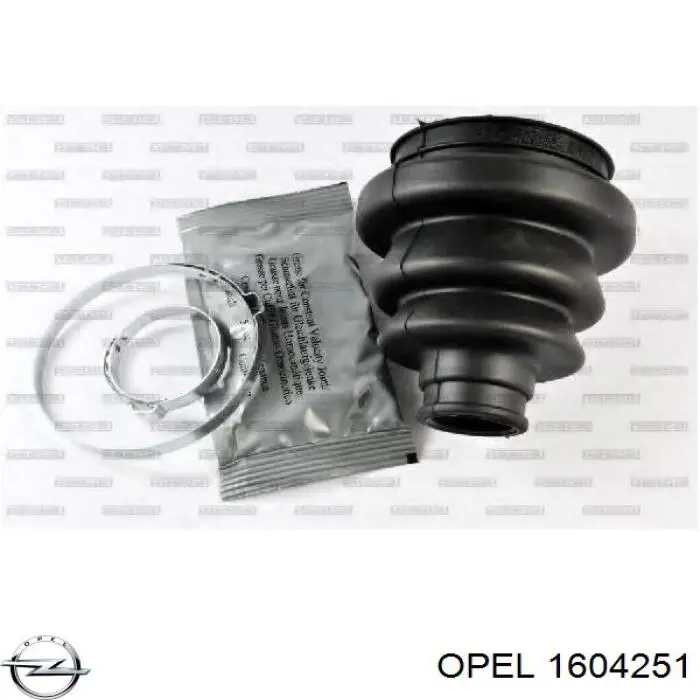 1604251 Opel пильник шруса зовнішній, задньої піввісі