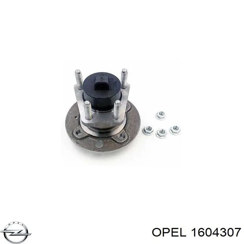 Задня маточина 1604307 Opel