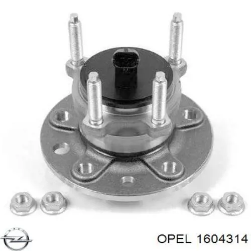 Купити 1604314 Opel Підшипник ступиці колеса