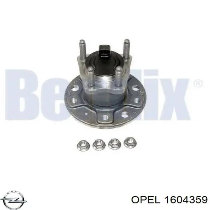Купити 1604359 Opel Підшипник ступиці колеса