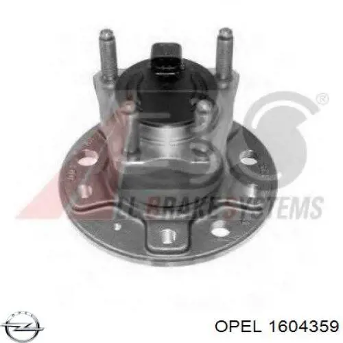 1604359 Opel Маточина задня
