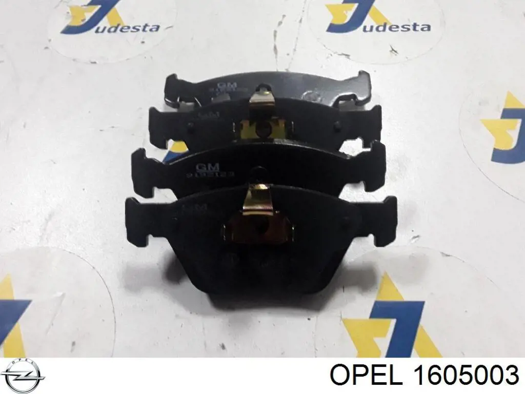 Гальмівні колодки Opel 1605003 ціна, від 16.39 USD