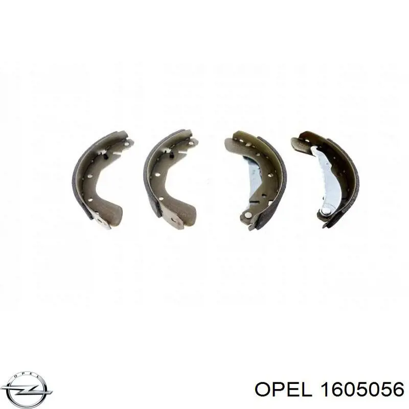 Колодки гальмові задні, барабанні Opel 1605056 ціна, від 12.11 USD