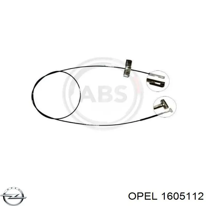 Купити 1605112 Opel Трос ручного гальма, комплект на авто