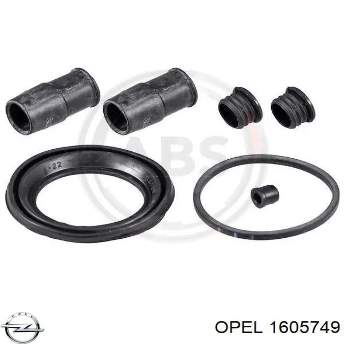 Купити 1605749 Opel Ремкомплект переднього супорту