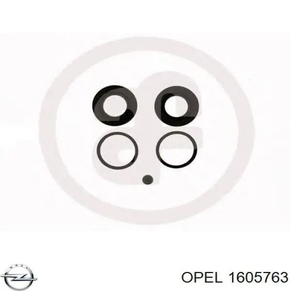 1605763 Opel ремкомплект супорту гальмівного заднього