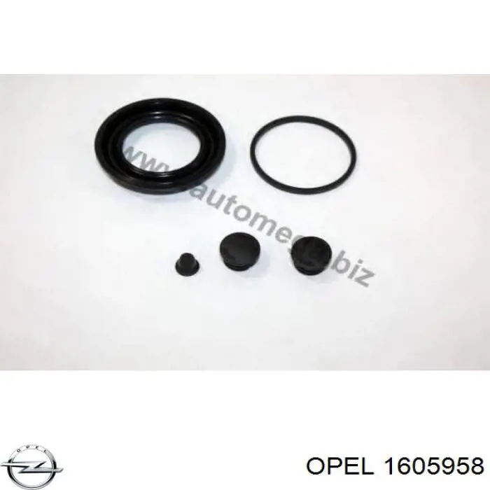 1605958 Opel ремкомплект супорту гальмівного переднього